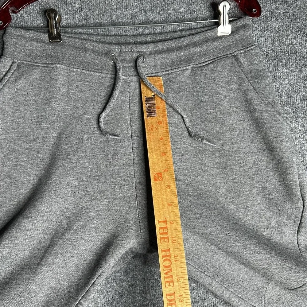 Young LA Mens Heather‎ Gray Tapered Joggers Athletic Sweatpants Size L